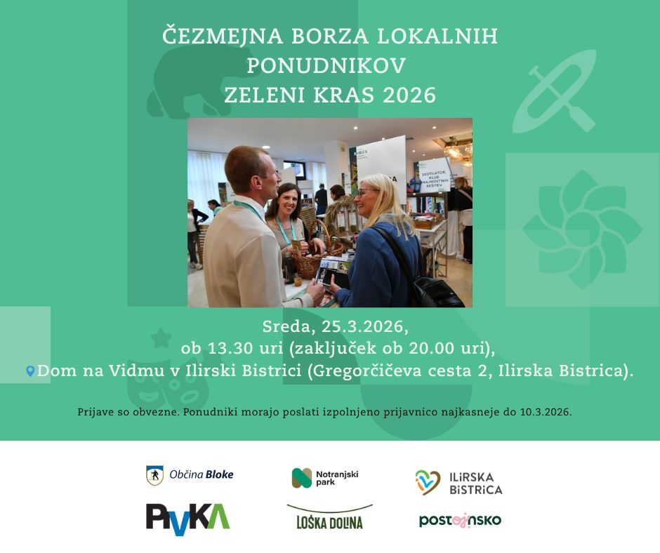 PREKOGRANIČNA BURZA LOKALNIH PONUĐAČA ZELENI KRAS 2026