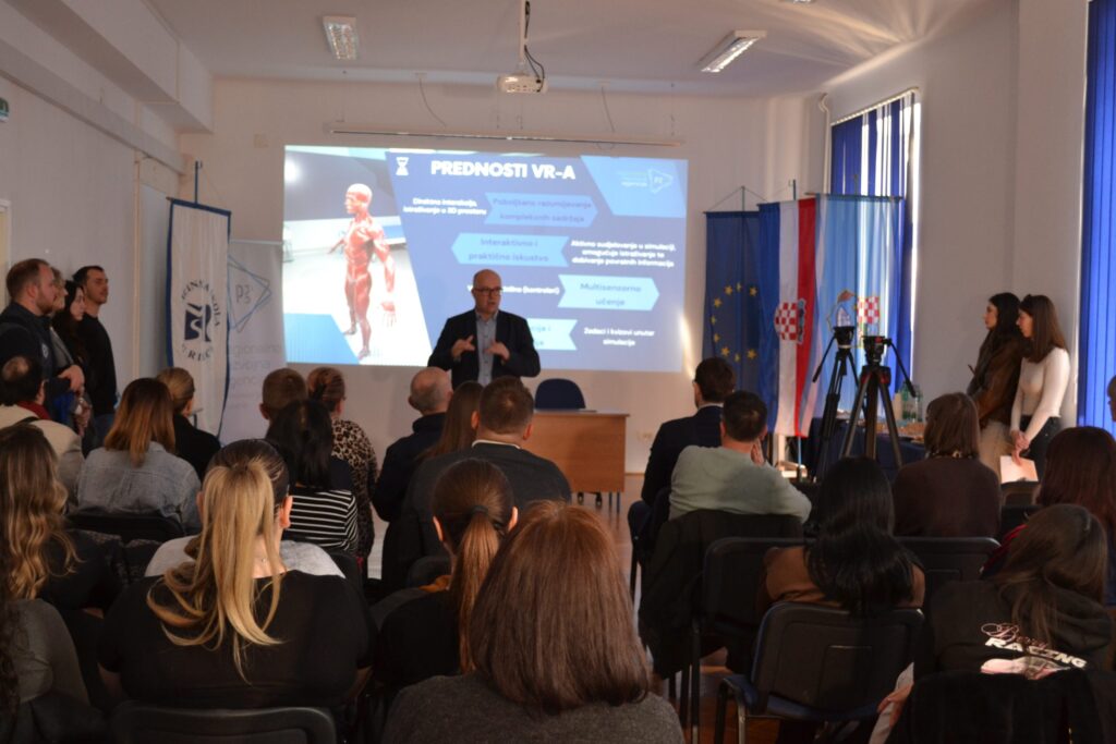 Changemakers4EU: U Medicinskoj školi u Rijeci PRIGODA predstavila VR alat za anatomiju ljudskog tijela