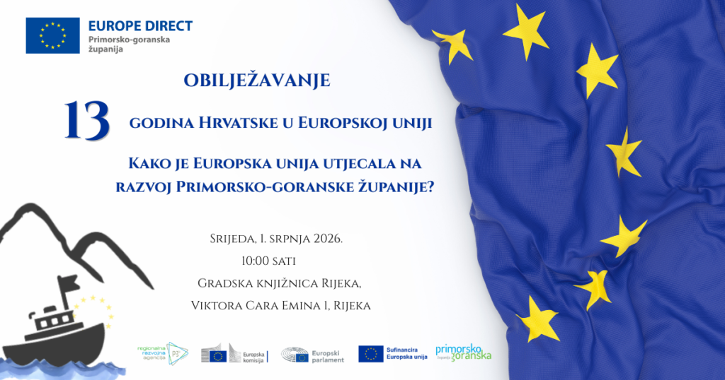 13 godina članstva Hrvatske u EU- učinci na razvoj Primorsko-goranske županije